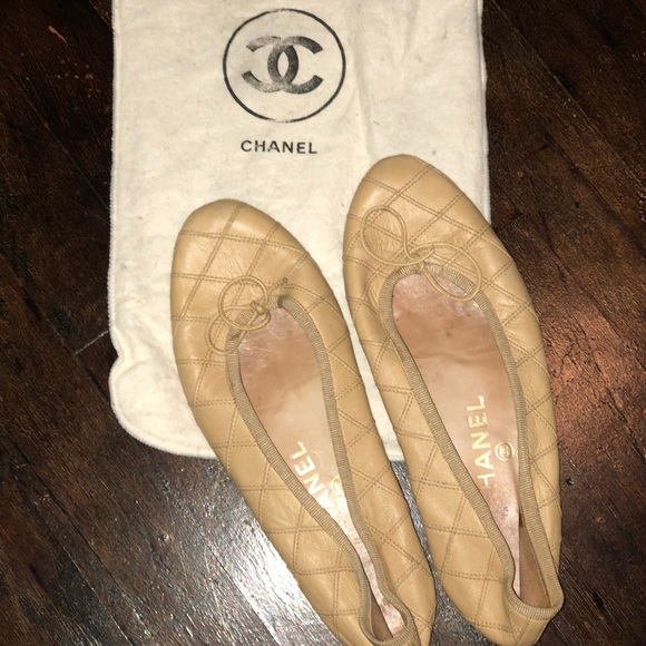 Vintage Chanel Ballet Flats - Picture 1 of 4